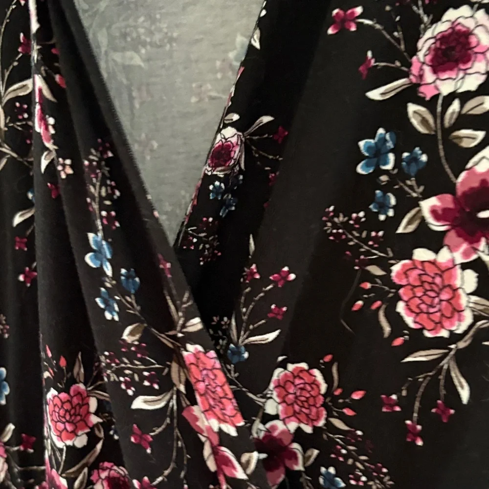 Torrid Mini Jersey Wrap Dress - Picture 6 of 9